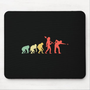 Evolution Rack Pool Billiard Player Billiards Cue Mouse Mat