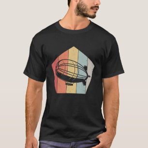 Evolution Retro Zeppelin  Dirigible Blimp Airship  T-Shirt