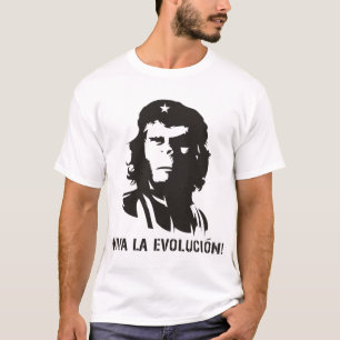 evolution revolution darwin ape tshirt