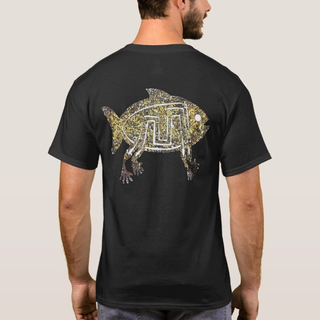 Evolution Rock Art Talking Canyons, New Mexico T-Shirt (Back)