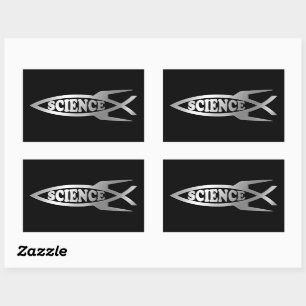 Evolution - Rocket Science Rectangular Sticker