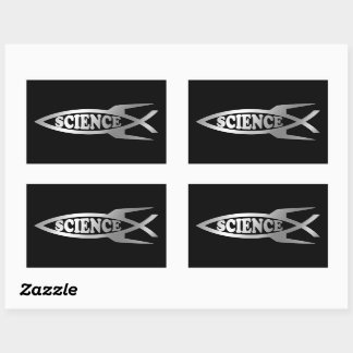 Evolution - Rocket Science Rectangular Sticker