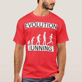 Evolution Running Funny Sports Hobby 2 T-Shirt