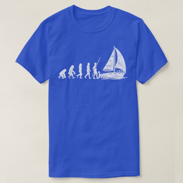 Evolution Sailing T-Shirt (Design Front)