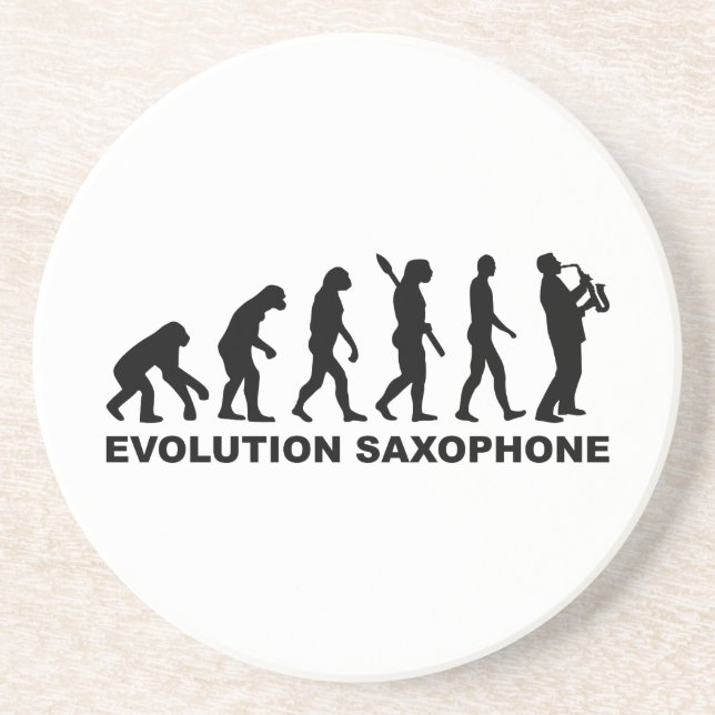 Evolution Saxophone Coaster (Front)