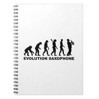 Evolution Saxophone Notebook