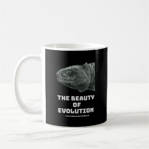 Evolution shark beauty coffee mug