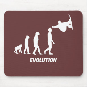 evolution skateboarding mouse mat