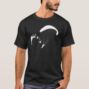 Evolution Skydive Paragraph Ladder Parachute Jump T-Shirt