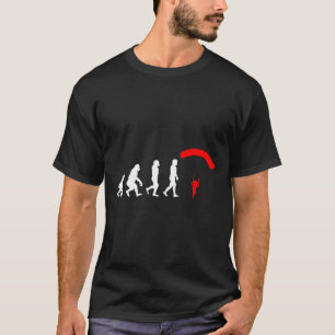 Evolution Skydiving Funny Gift For Sky Diver Teach T-Shirt