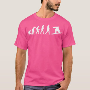 Evolution Snowboard Ski Resort Snowboarding Gift T-Shirt