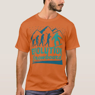 Evolution snowboard  T-Shirt