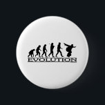 Evolution - Snowboarding 6 Cm Round Badge<br><div class="desc">Snowboarding is proof of how far we've come!</div>