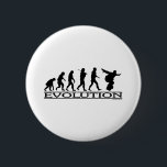 Evolution - Snowboarding 6 Cm Round Badge<br><div class="desc">Snowboarding is proof of how far we've come!</div>