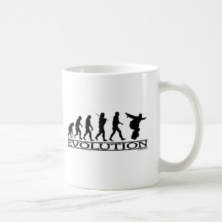Evolution - Snowboarding Coffee Mug