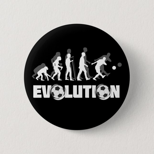 Evolution Soccer 6 Cm Round Badge (Front)