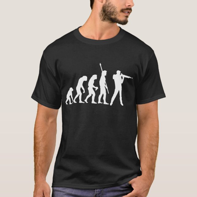 evolution sport shooter T-Shirt (Front)