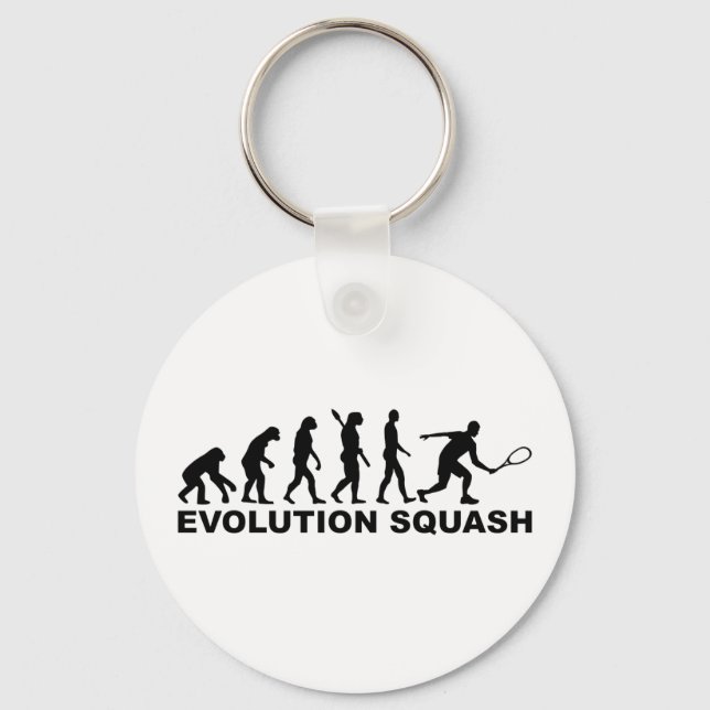 Evolution Squash Key Ring (Front)