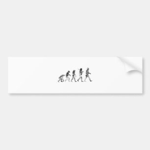 Evolution Standard - Clouds Bumper Sticker
