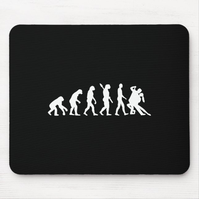 Evolution Tango Dancing  Mouse Mat (Front)