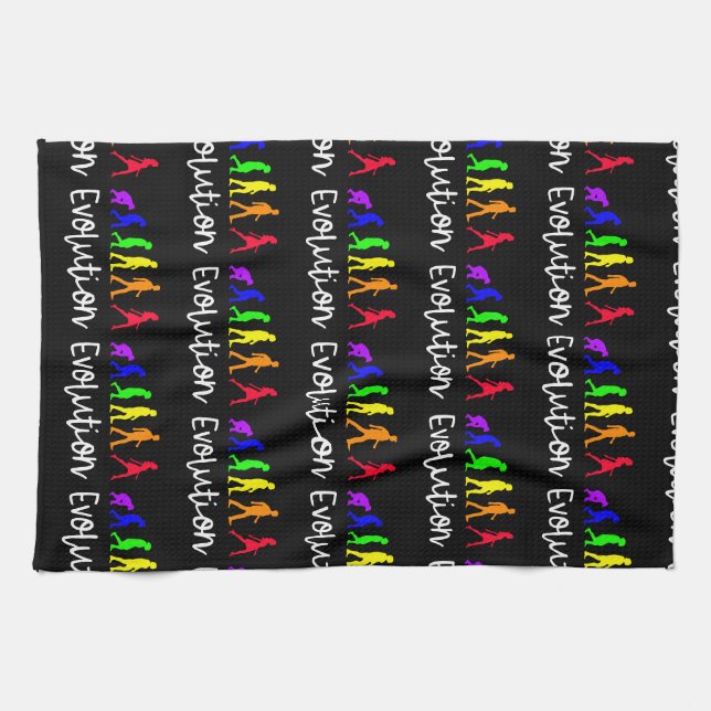 Evolution Tea Towel (Horizontal)