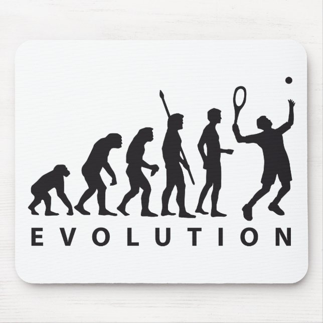 evolution tennis mouse mat (Front)