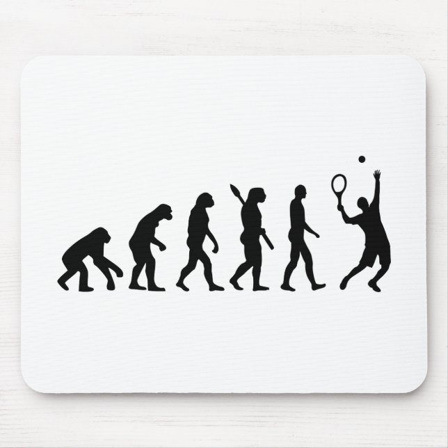 Evolution Tennis player Mouse Mat (Front)