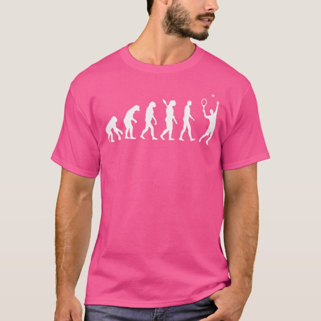 Evolution Tennis Player T-Shirt (Front)
