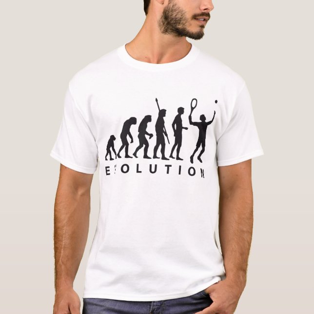 evolution tennis T-Shirt (Front)