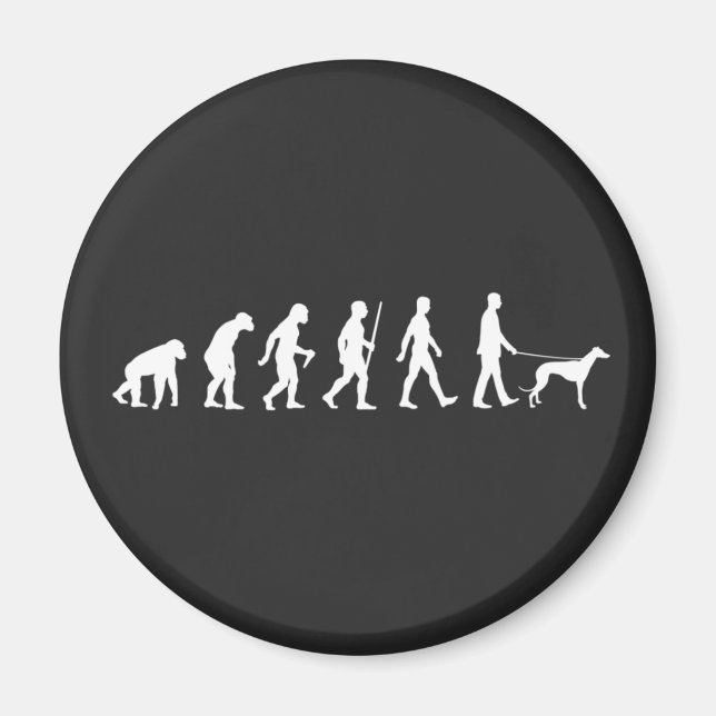 Evolution to Greyhound Owner Magnet (Front)