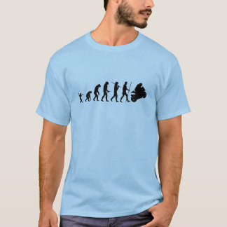 Evolution to motorcycle T-Shirt