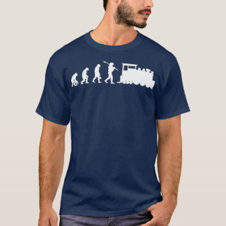 Evolution Train Conductor Trains 1 T-Shirt