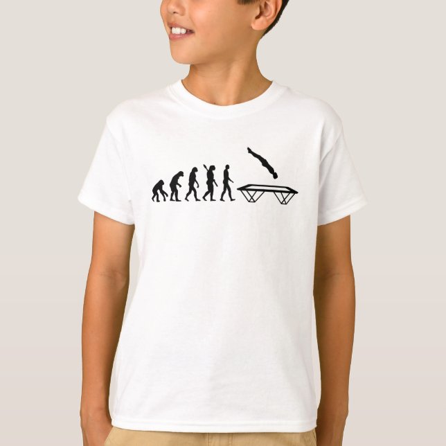 Evolution Trampoline T-Shirt (Front)
