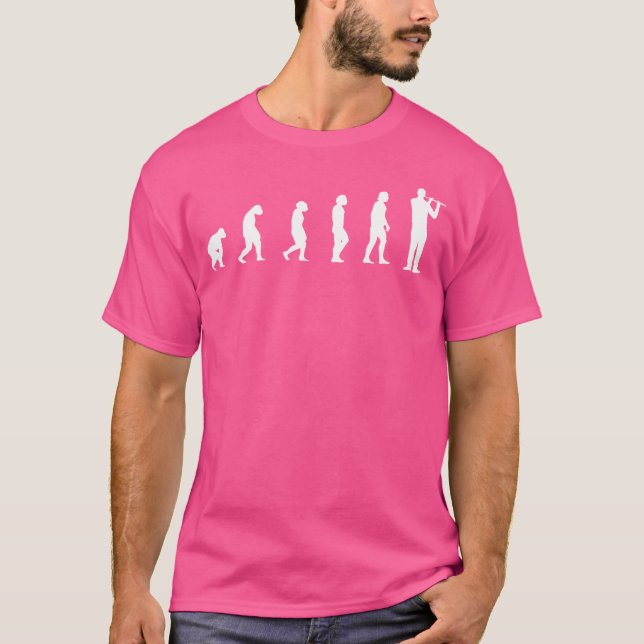 Evolution Transverse Flute T-Shirt (Front)