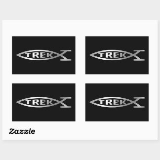Evolution - Trek Rectangular Sticker