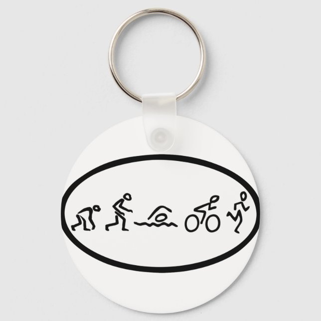Evolution tri Eclipse Key Ring (Front)
