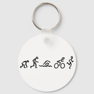 Evolution Tri Key Ring