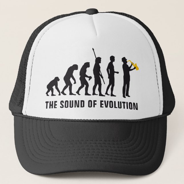 evolution trucker hat (Front)