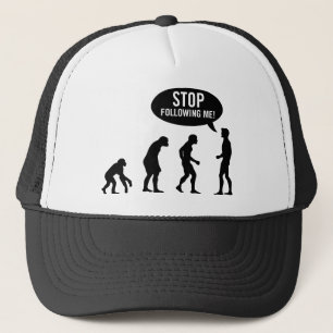 evolution trucker hat