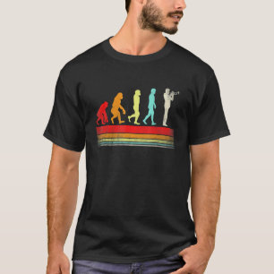 Evolution Trumpet Retro Vintage Funny Evolution Of T-Shirt