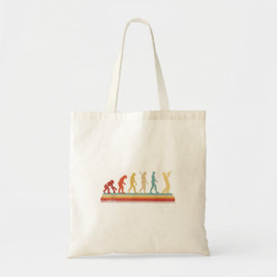 Evolution Trumpet Retro Vintage Trumpet Player Gif Tote Bag