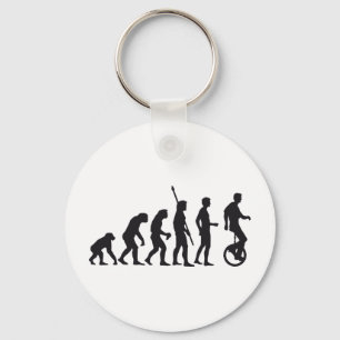 evolution unicycle key ring