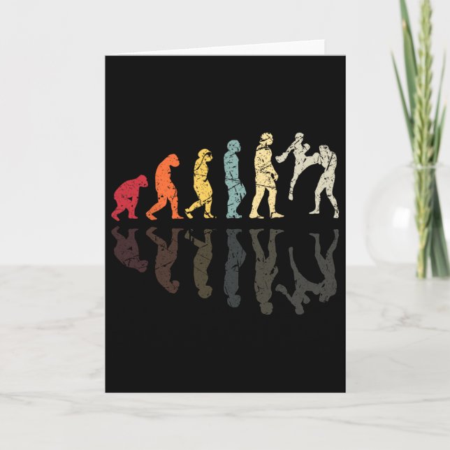 Evolution Used Kickboxing Martial Arts Knockout Fi Card (Front)