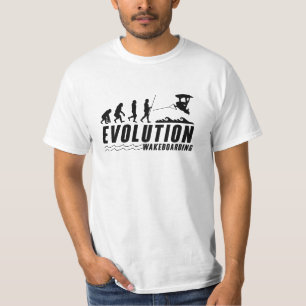 Evolution Wakeboard Wake Wakeboarding Wakeboarder T-Shirt