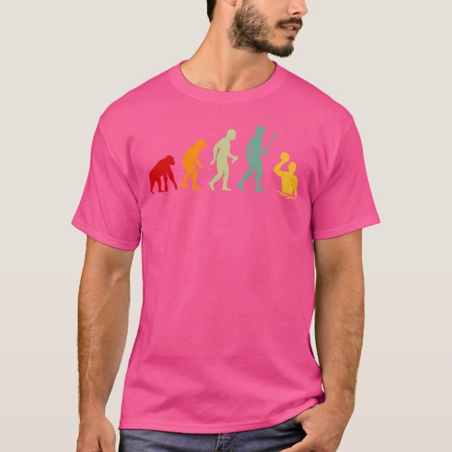 Evolution Water Polo Funny Water Polo Player (Front)