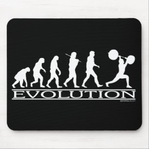 Evolution - Weight Lifter Mouse Mat