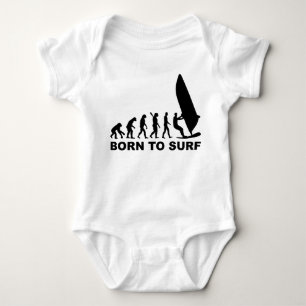 Evolution Windsurfing Born to Surf Baby Bodysuit