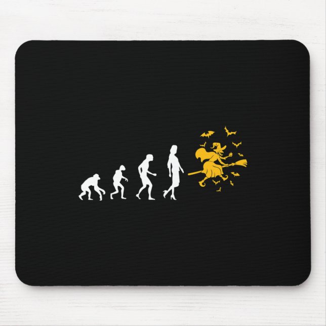 Evolution Witch  Mouse Mat (Front)