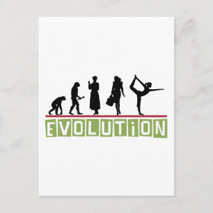 Evolution Yoga Gift Postcard