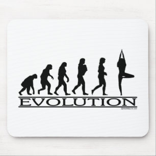 Evolution - Yoga Mouse Mat